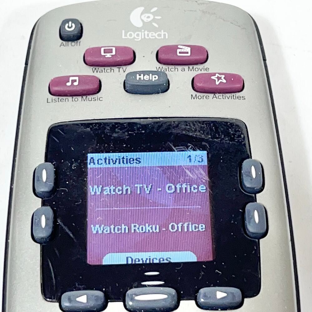 LG Logitech Harmony 650 Advanced Universal Remote Control Working Tested - Picture 4 of 7